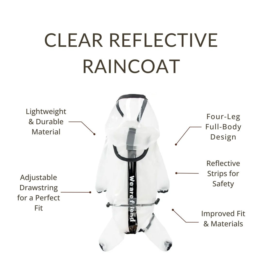 Clear Reflective Raincoat